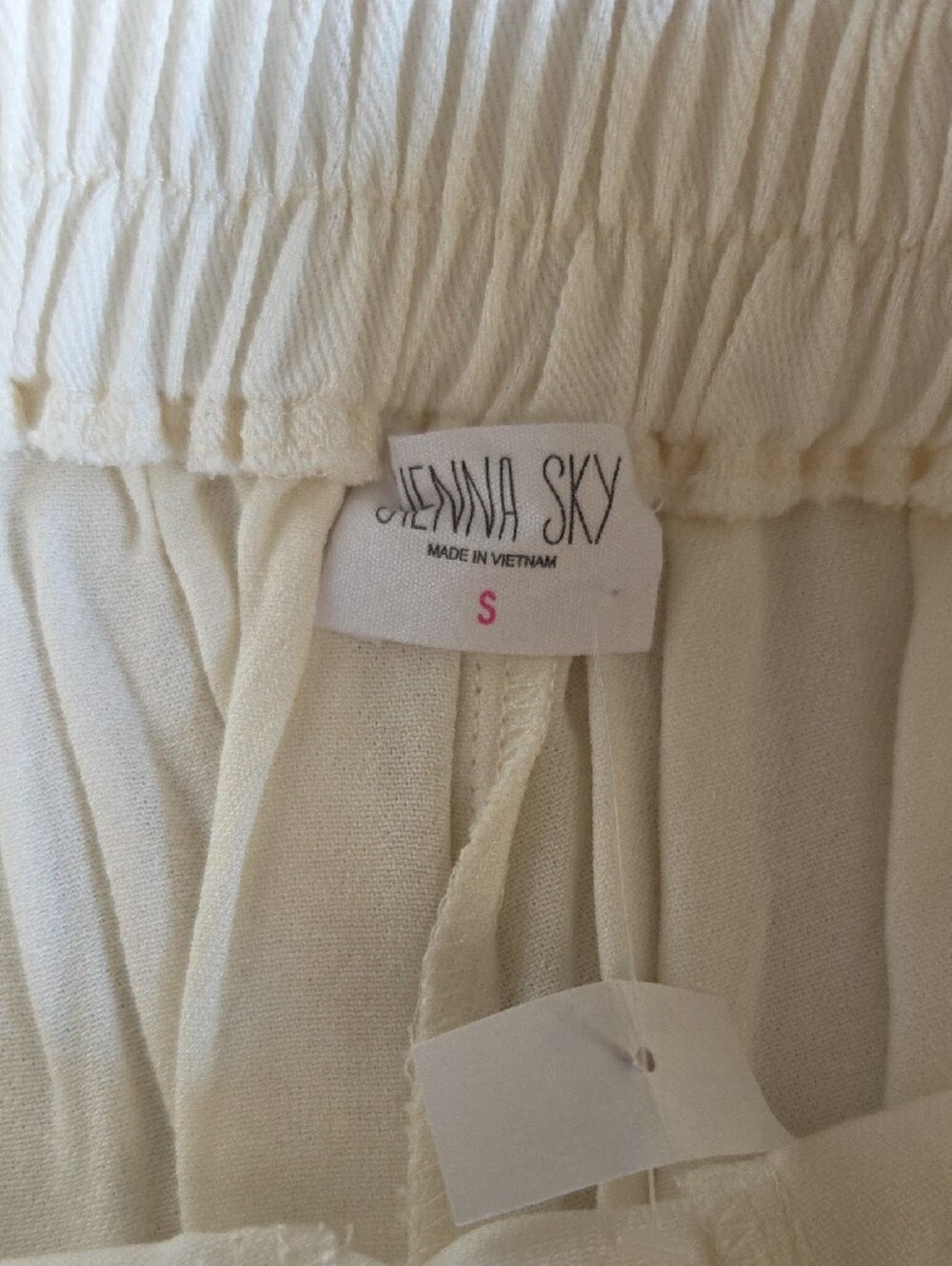 Sienna Sky Cream Tank & Short Sleep Set with Black Trim - Picture 7 of 11